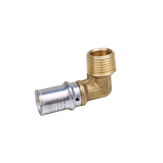 APE Угольник пресс с наружной резьбой APE 3/4" x 20