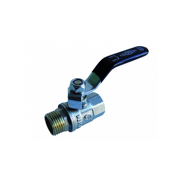 Euros Кран шаровой Euros Comfort (ручка - рычаг) 1/2" ВН