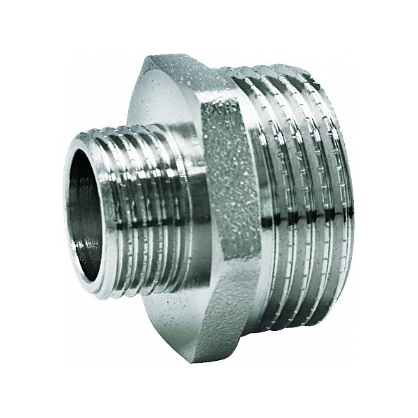 Euros Ниппель латунный переходной 1 1/2" x 1 1/4"