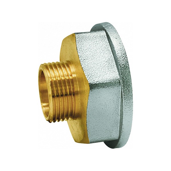 Euros Переходник латунный 1" x 1/2" ВН