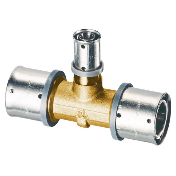 FAR Пресс-тройник FAR переходной 32 х 20 x 32, латунь