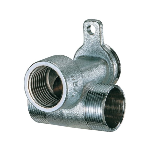 FAR Настенный угольник FAR 1/2" ВР -М24х19-М24х19, хром.