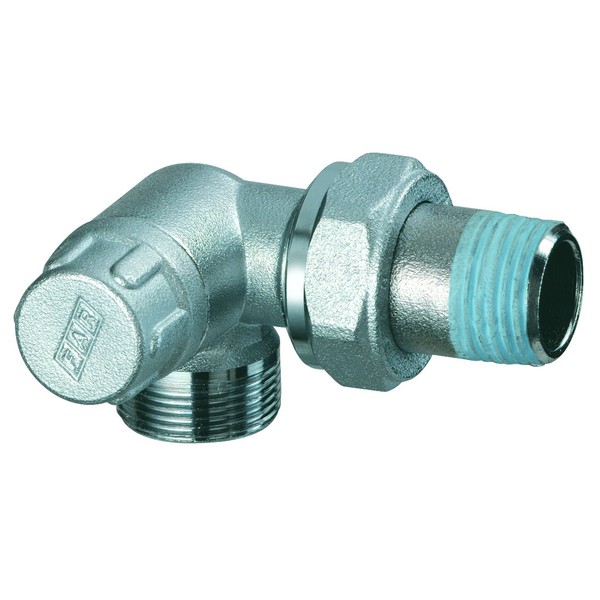 FAR Запорный трехосевой вентиль левосторонний FAR FV 1117 1/2" М24х19, Dri-Seal