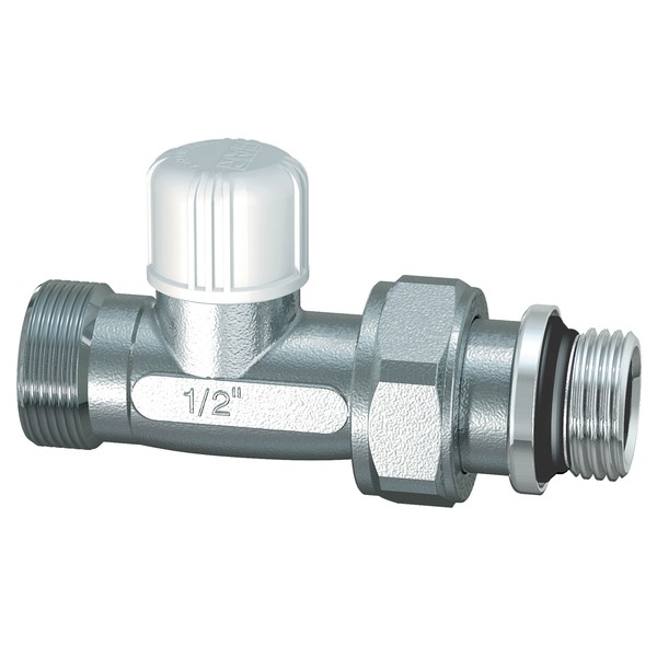 FAR Запорный прямой вентиль FAR FV 1305 1/2" М24х19, EPDM