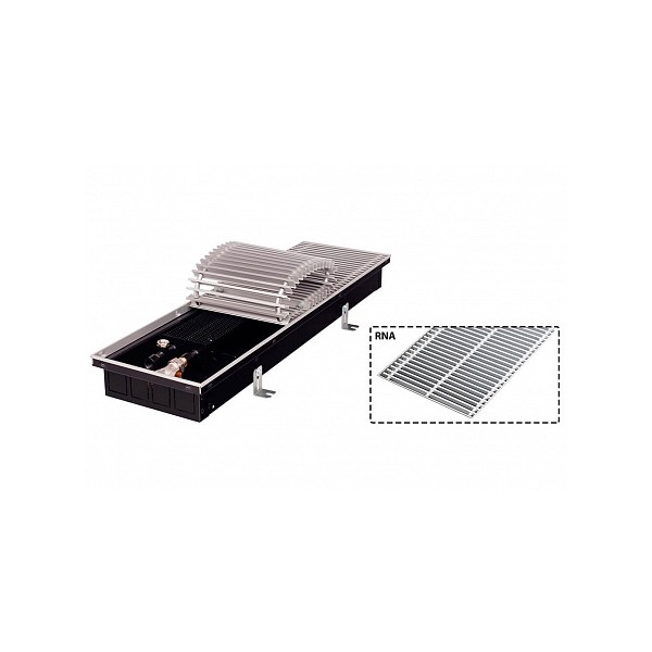 Gekon Внутрипольный конвектор Gekon Eco - 110*2800*380 с решеткой из алюминия RNA