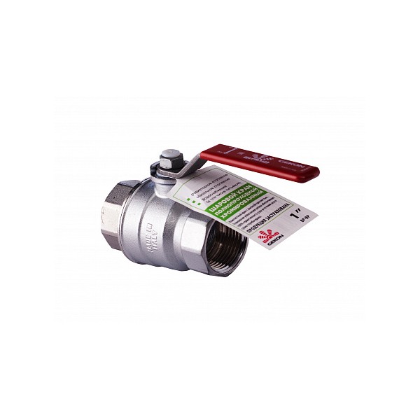 Gekon Кран шаровой хромированный Gekon ВВ 1/2", ручка-рычаг