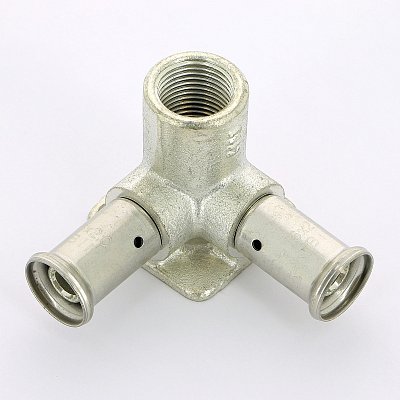 Henco Водорозетка пресс Henco 16 x 1/2" x 16 треxплоскостная
