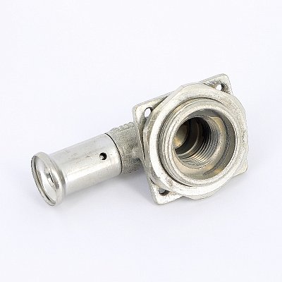 Henco Водорозетка пресс Henco 16 x 1/2" с контргайкой 3/4" для стир. машин 