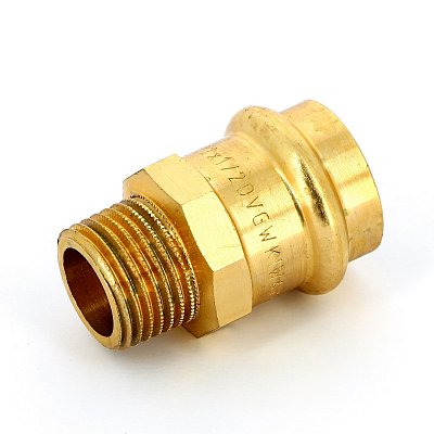 IBP Муфта Н пресс IBP 22 х 1/2" бронза