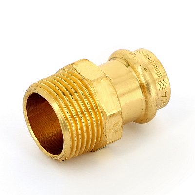 IBP Муфта Н пресс IBP 22 х 1" бронза