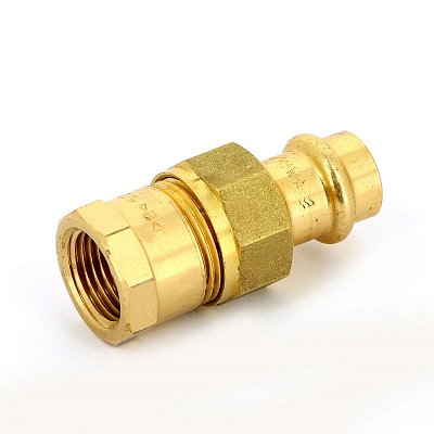 IBP Муфта В пресс IBP 15 х 1/2" с разъемным соединением бронза