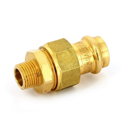 IBP Муфта Н пресс IBP 18 х 3/4" с разъемным соединением бронза
