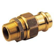 IBP Муфта Н пресс IBP 22 х 1" с разъемным соединением бронза