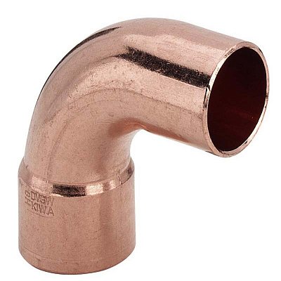 Viega Отвод медный Viega пайка 35 х 90° 1 - раструбный