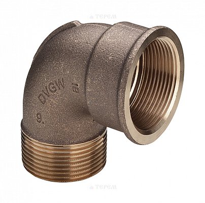 Viega Угол 90° Viega НВ 1/2" бронза
