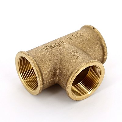 Viega Тройник Viega В 1" 1/2 бронза