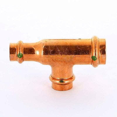 Viega Тройник пресс Viega Profipress 22x18x15 - медь, SC-Contur