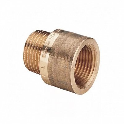 Viega Переходник круглый Viega НВ 1/4" x 3/8" бронза
