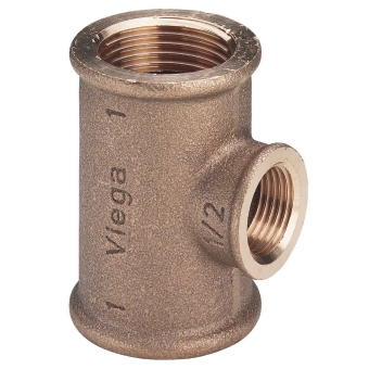 Viega Тройник Viega ВВВ 2"х1"х2"
