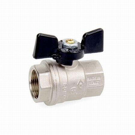 Bugatti Кран шаровой полнопроходной Bugatti Oregon 302 - 3/4" (ВР/ВР, PN40, ручка-бабочка)
