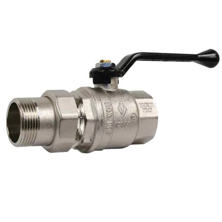 Bugatti Кран шаровой полнопроходной Bugatti Oregon 320 - 1/2" (ВР/НГ, PN64, ручка-рычаг)