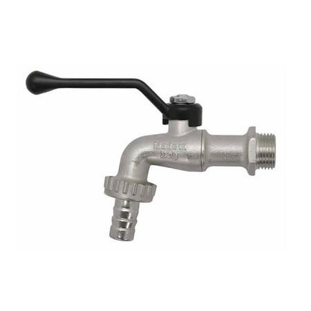 Bugatti Кран водоразборный Bugatti Alaska 689 - 1/2" НР x 15 Штуцер, PN16, ручка-рычаг