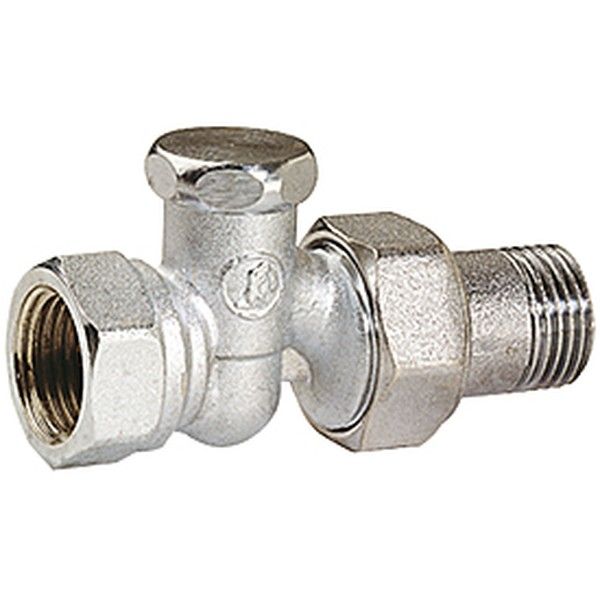 Giacomini Прямой отсечной клапан для радиатора Giacomini R17D2 1/2", 1/2", ВН
