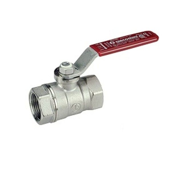 Giacomini Кран шаровой хромированный Giacomini R250D, 1 1/2", ВВ, рычаг