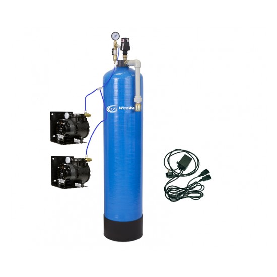 WiseWater Система напорной аэрации воды 1.5", c 2-мя компрессорами 1865 AP