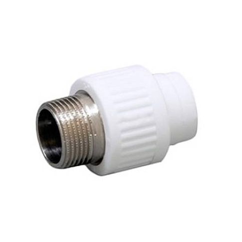 Fusitek Комбинированная муфта полипропиленовая с наружной резьбой - 25 x 3/4"